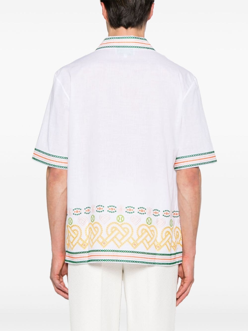 Gradient Heat broderie-anglaise shirt - 4