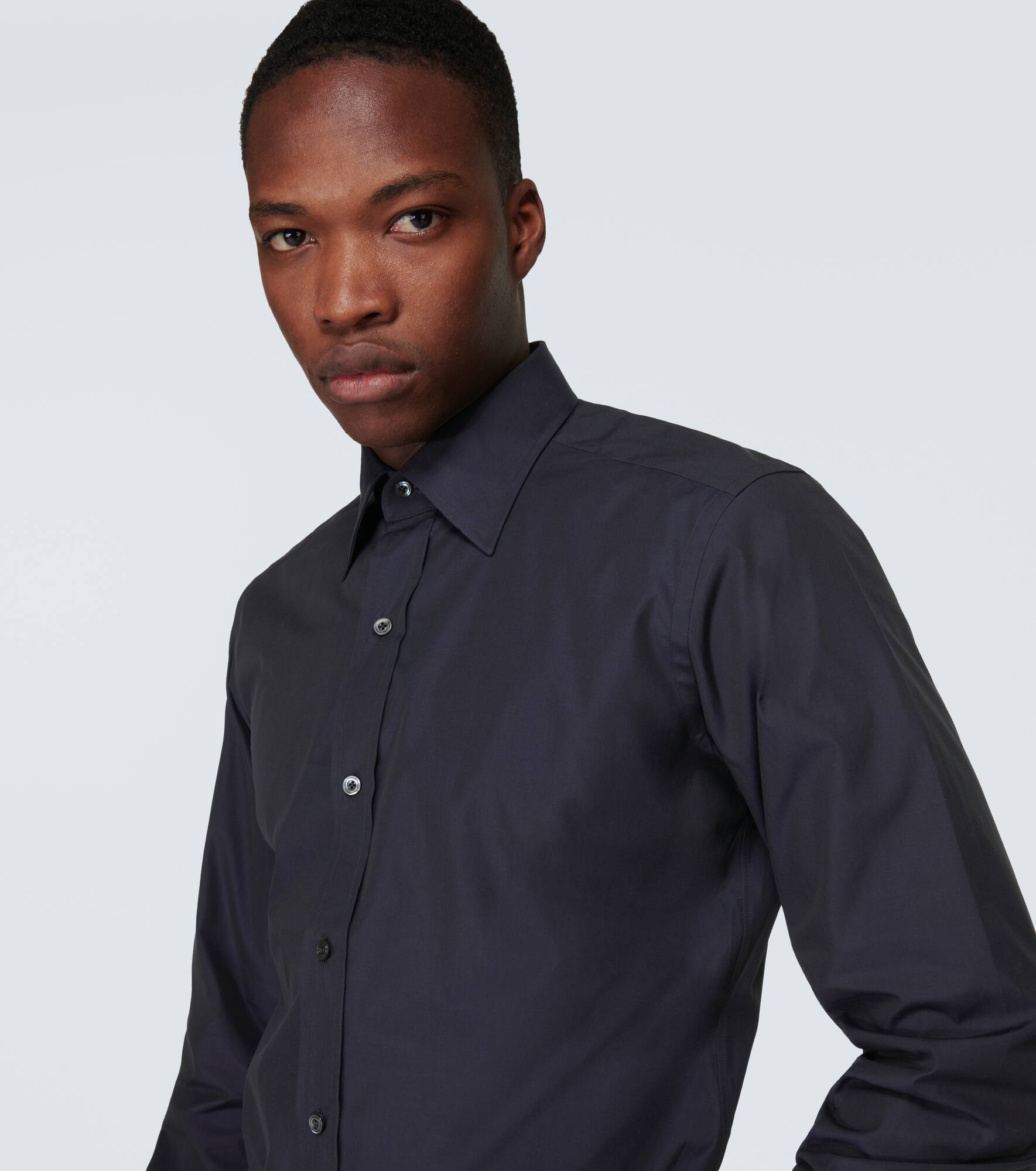 Cotton poplin shirt - 10