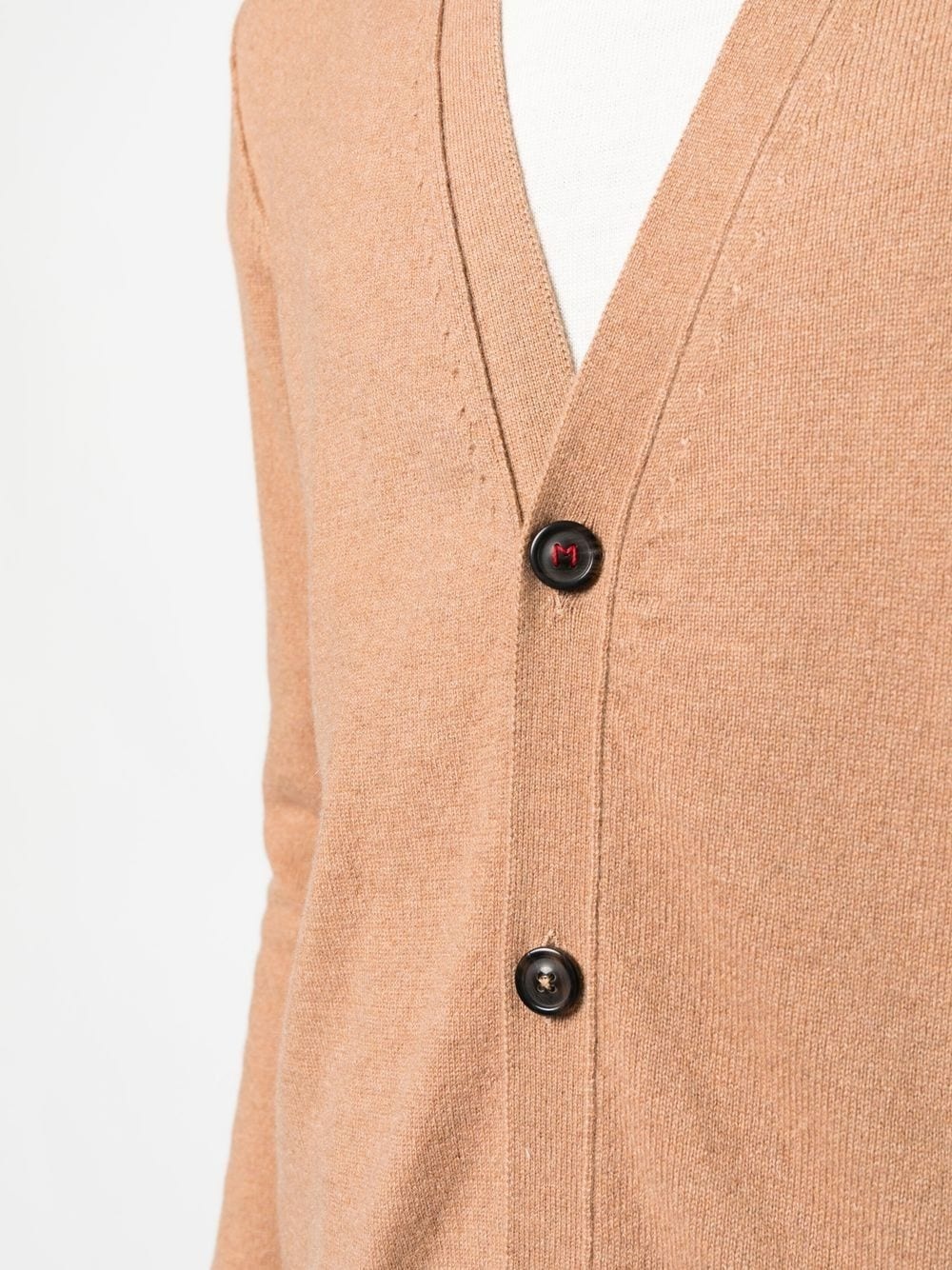 button-up cashmere cardigan - 6