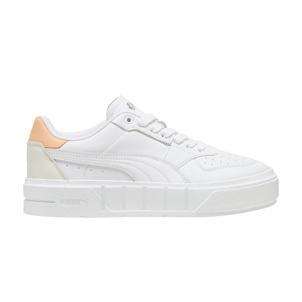 Wmns Cali Court Leather 'White Peach Fizz' - 1