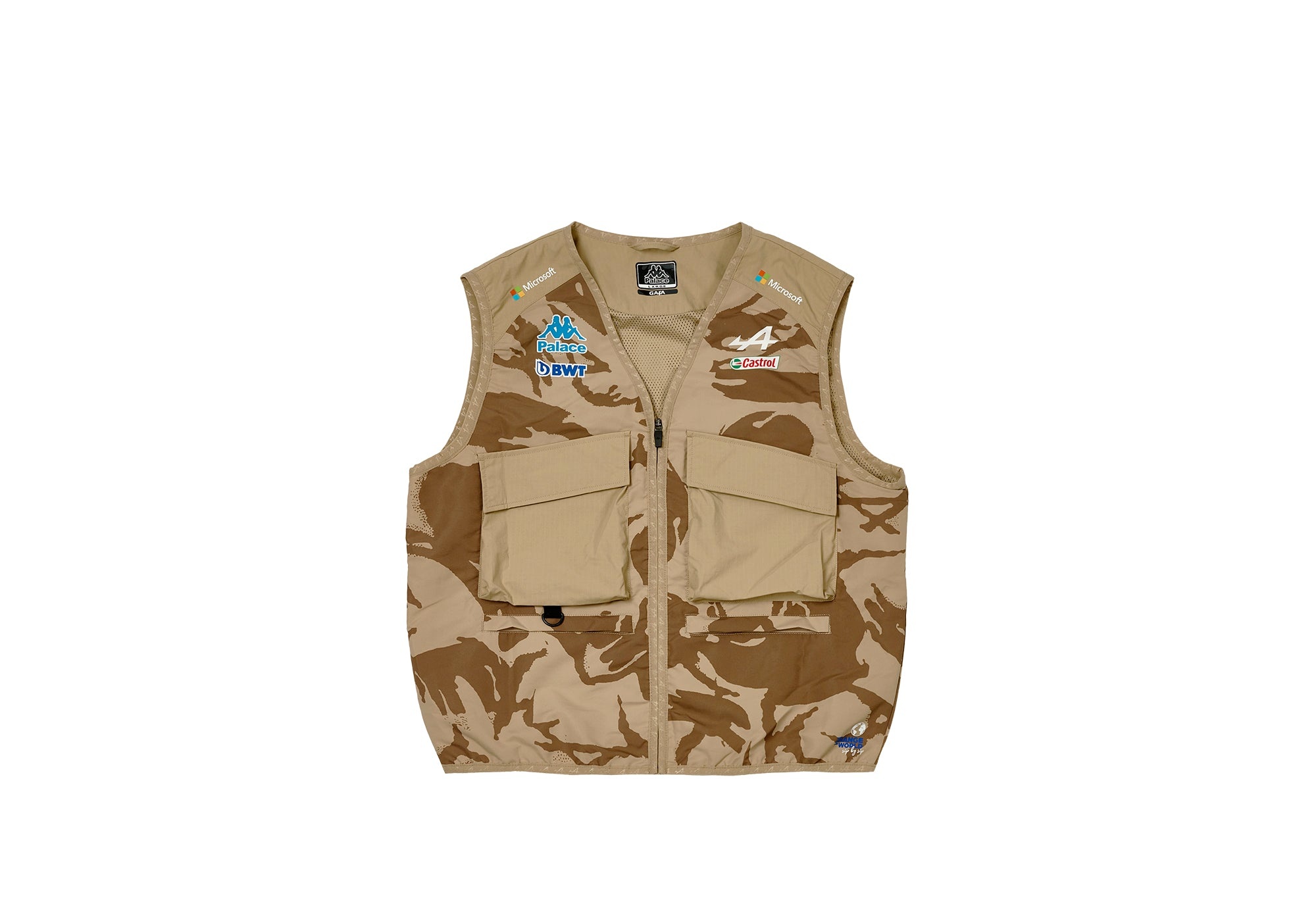 PALACE KAPPA FOR ALPINE PIT VEST BODYWARMER DESERT CAMO - 1