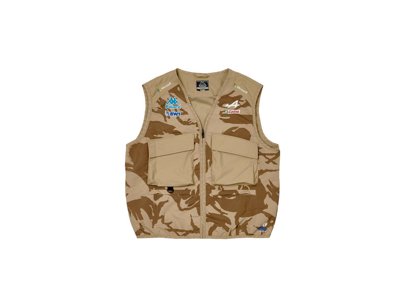 PALACE KAPPA FOR ALPINE PIT VEST BODYWARMER DESERT CAMO - 1
