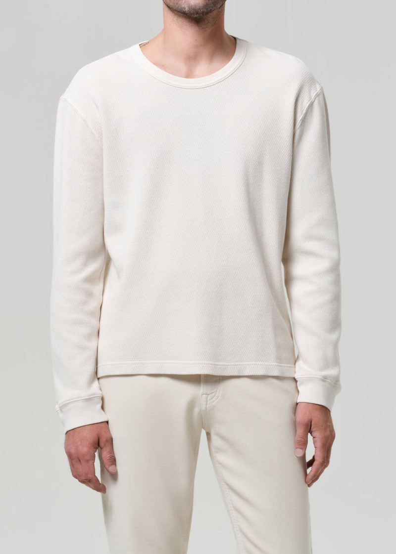 Citizens of Humanity Waffle Crewneck
In Plaster outlook