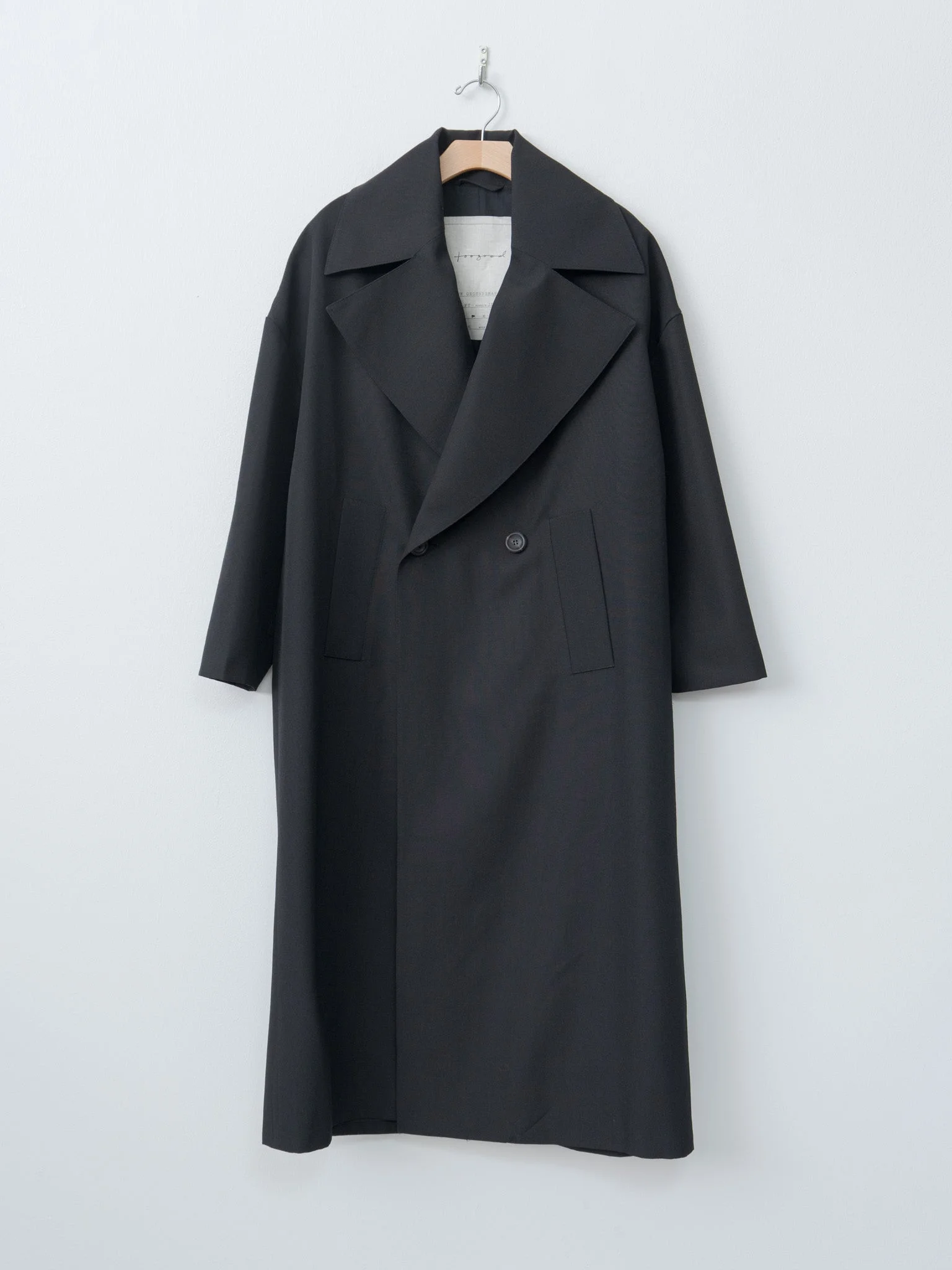 The Groundsman Coat - Compact Suiting Flint - 1