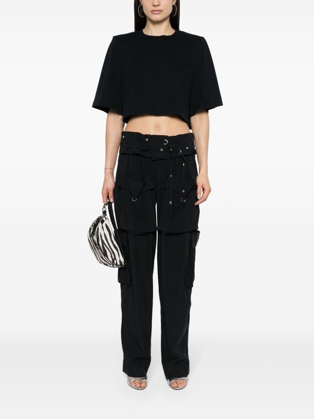 Zaely logo-embroidered T-shirt - 2
