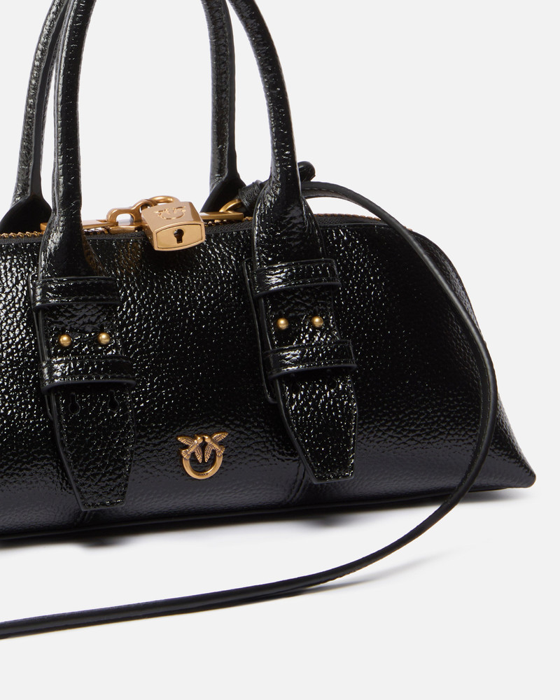 ESCAPE BAG HORIZONTAL SMALL HANDBAG IN TUMBLED LEATHER 3