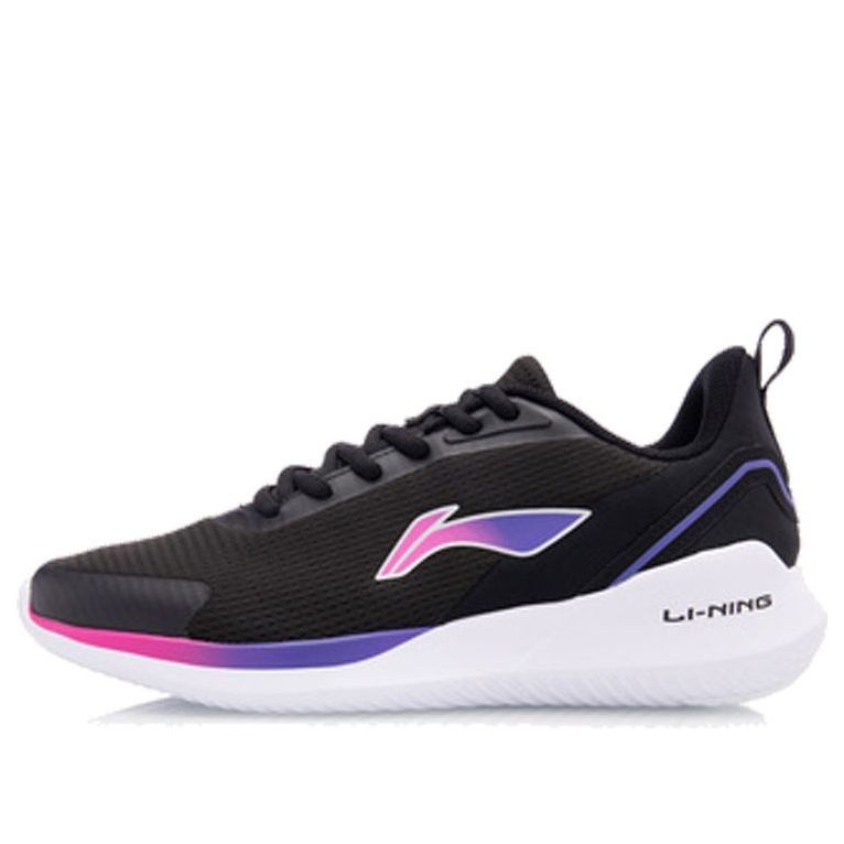 (WMNS) Li-Ning Essential Running Shoes 'Black' ARHQ306-1 - 1