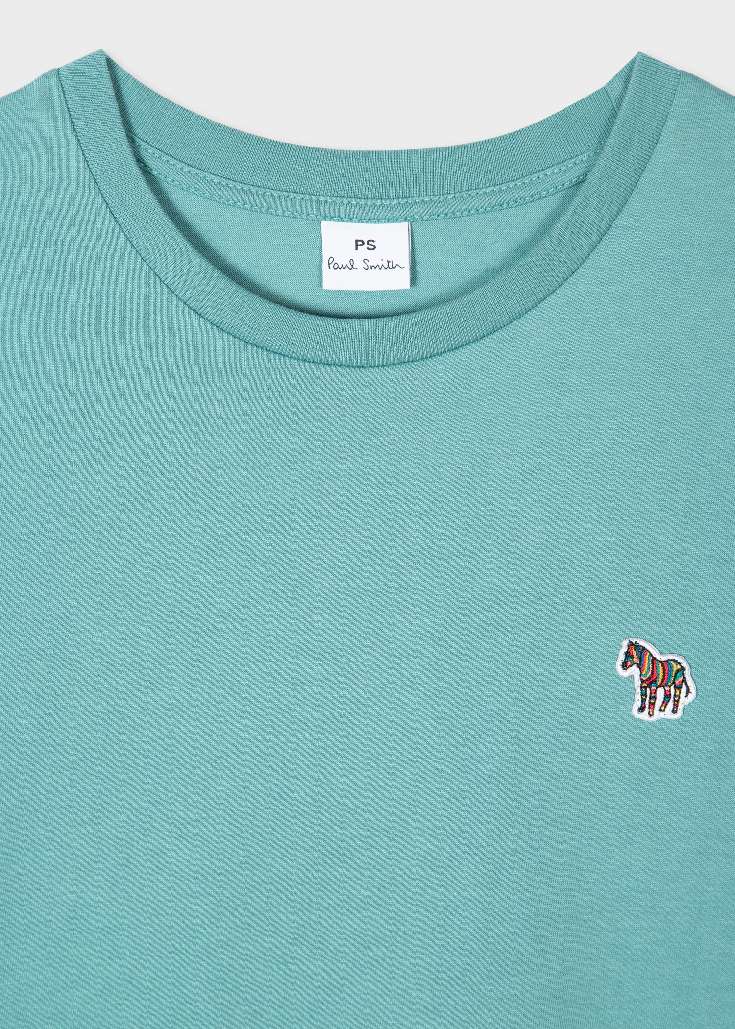 Turquoise Zebra Logo T-Shirt - 2