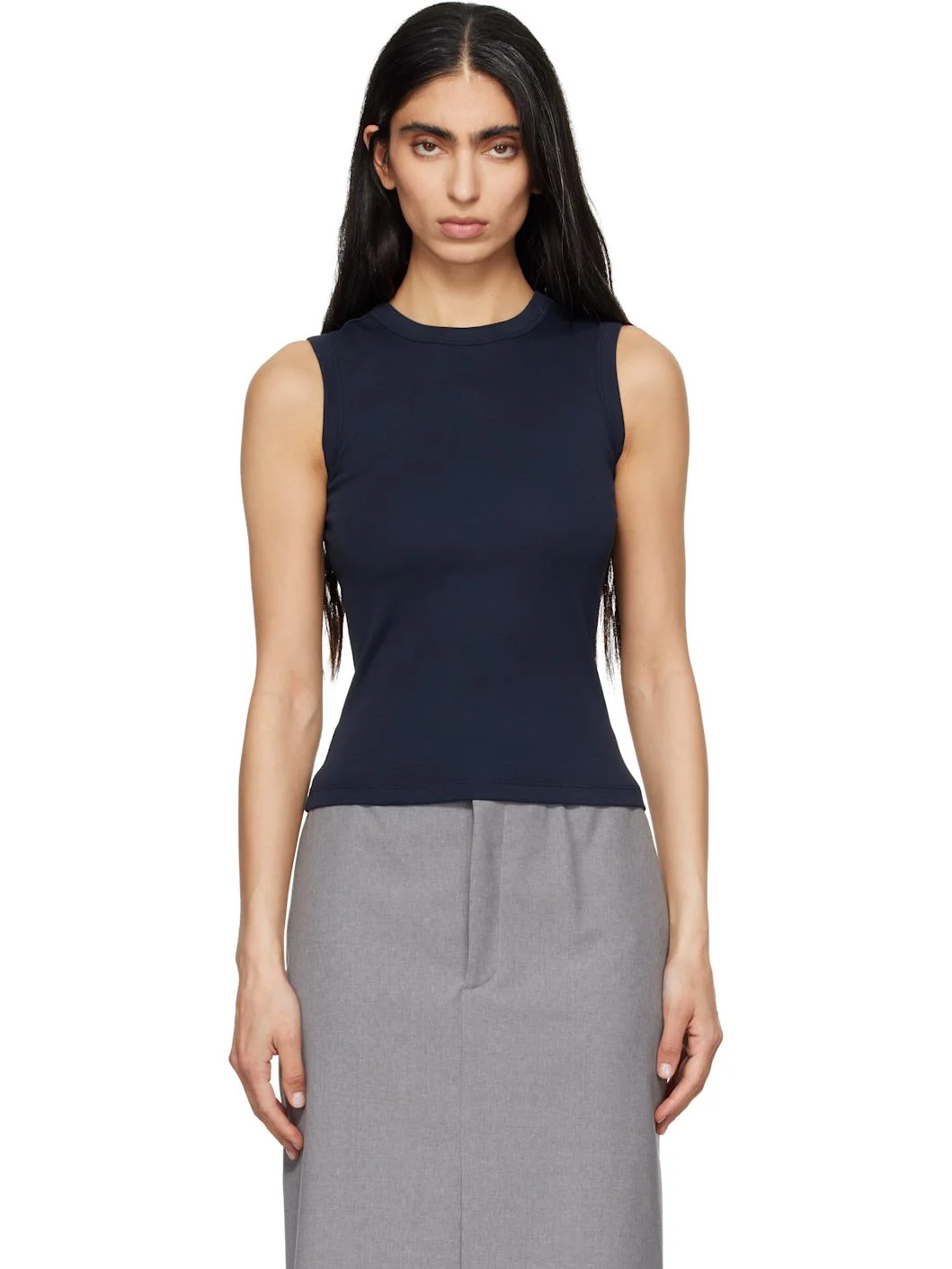 Navy Esmé Tank Top - 1