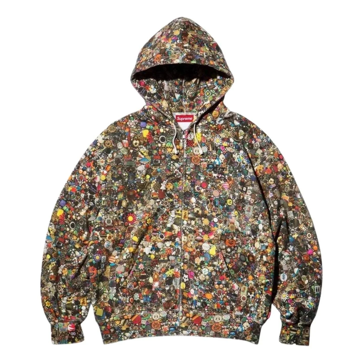 Supreme x Mike Kelley SS26 Zip Up Hooded Sweatshirt 'Multicolor' SUP-SS26-171 - 1