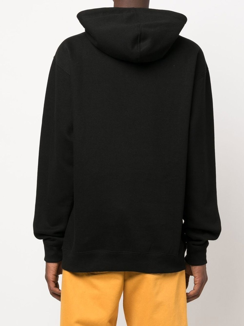 3D logo-print hoodie 4