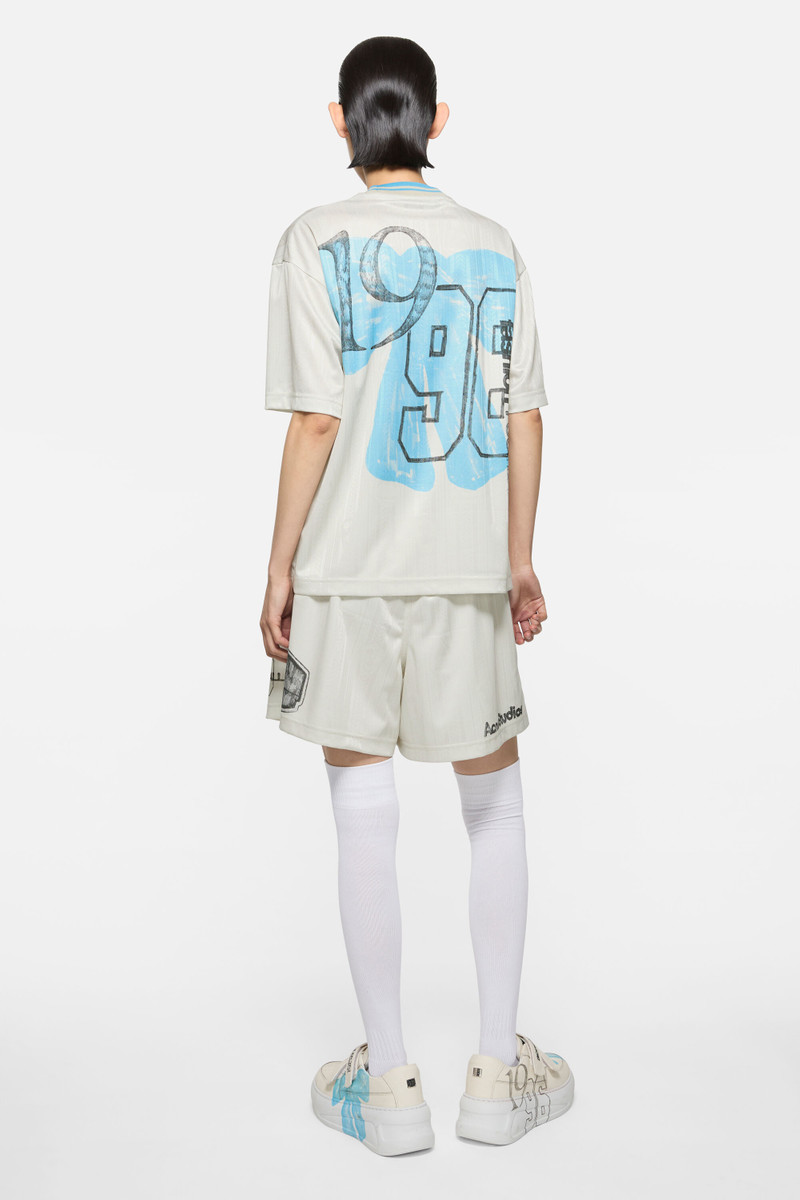 Sports jersey graphic t-shirt - Oat beige 3