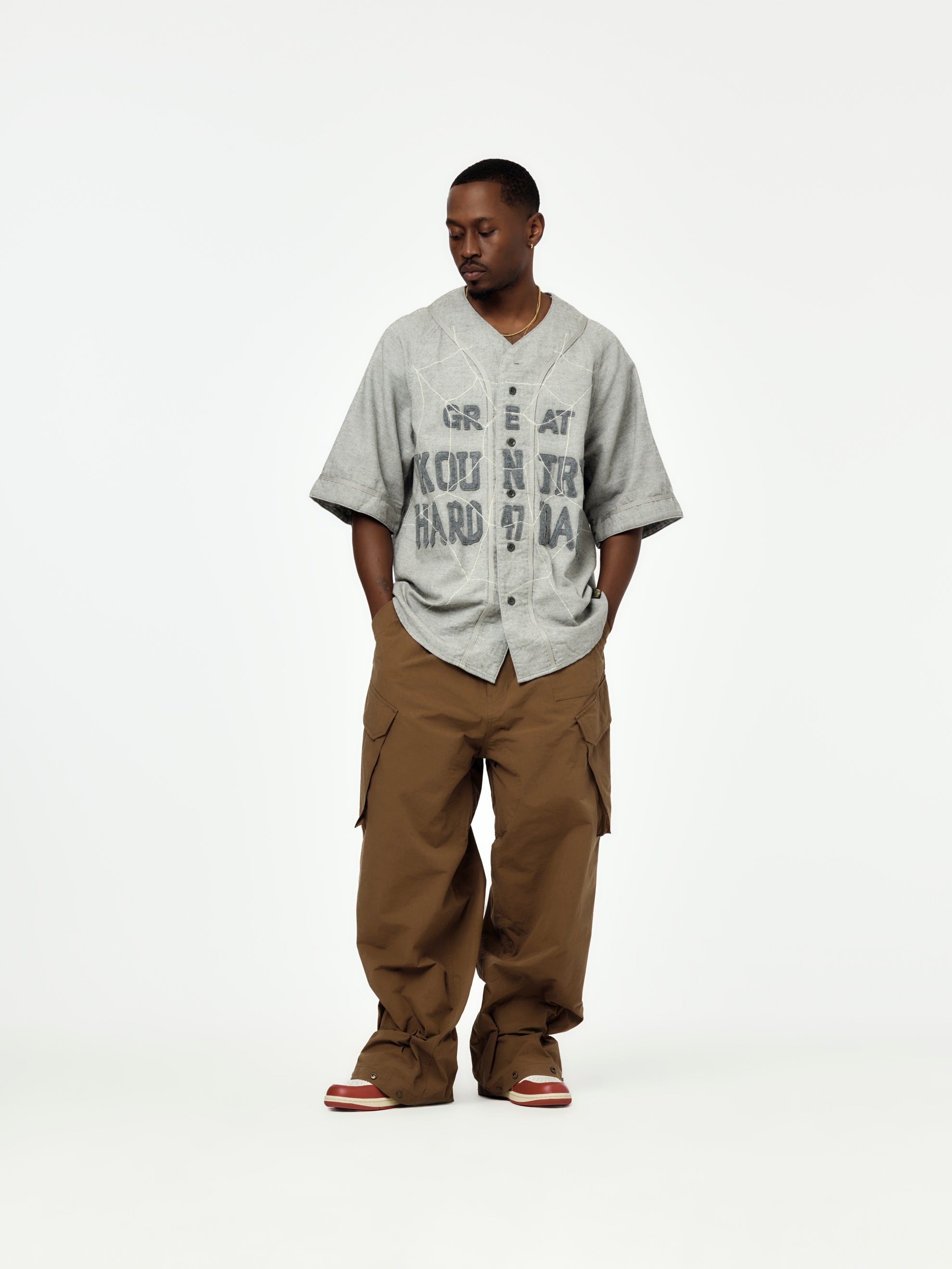 COTTON WOOL GREAT KOUNTRY BASEBALL SHIRT (KOUNTY DREAM CATCH REMAKE) - 4