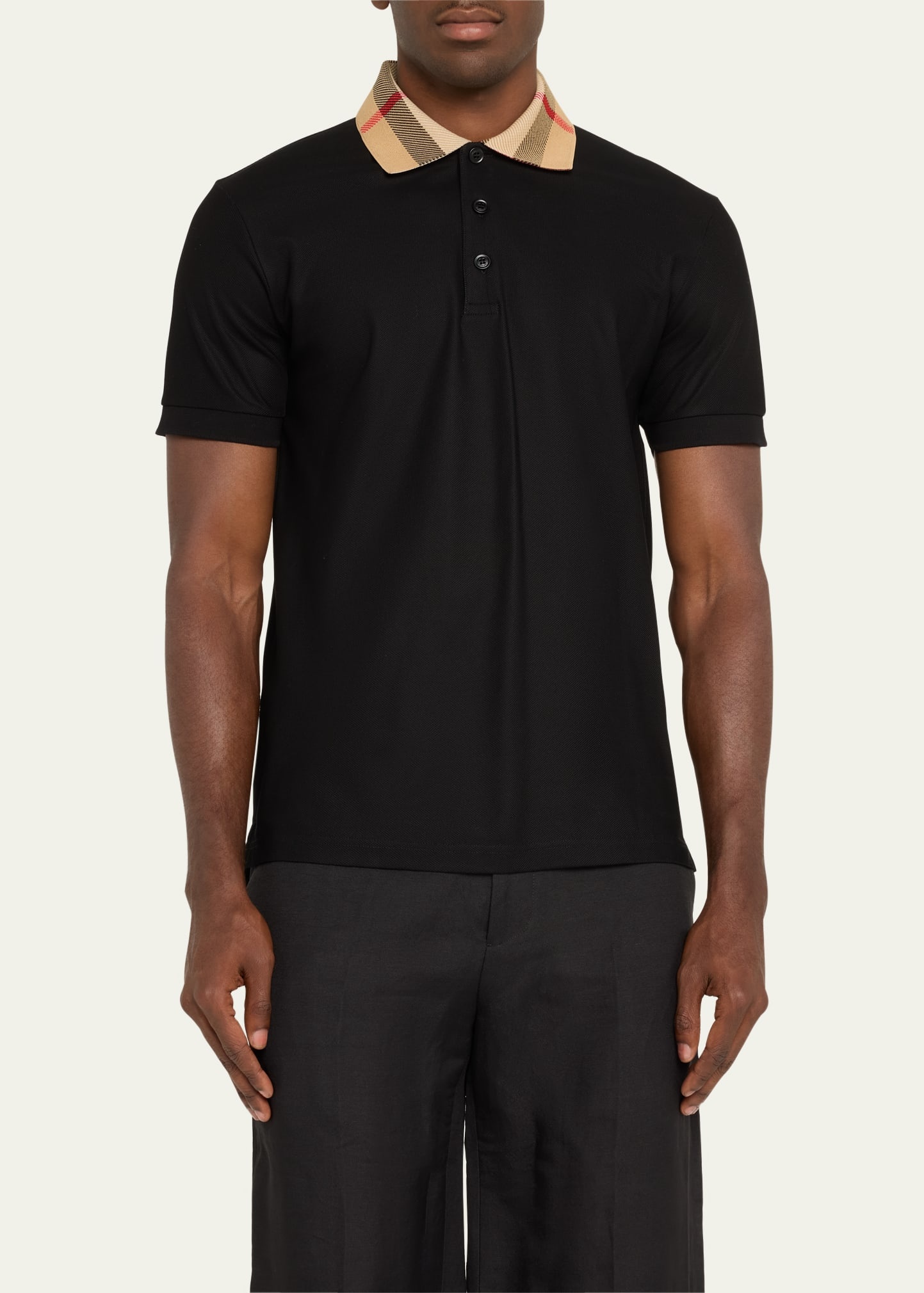 Men's Cody Check-Collar Polo Shirt - 4