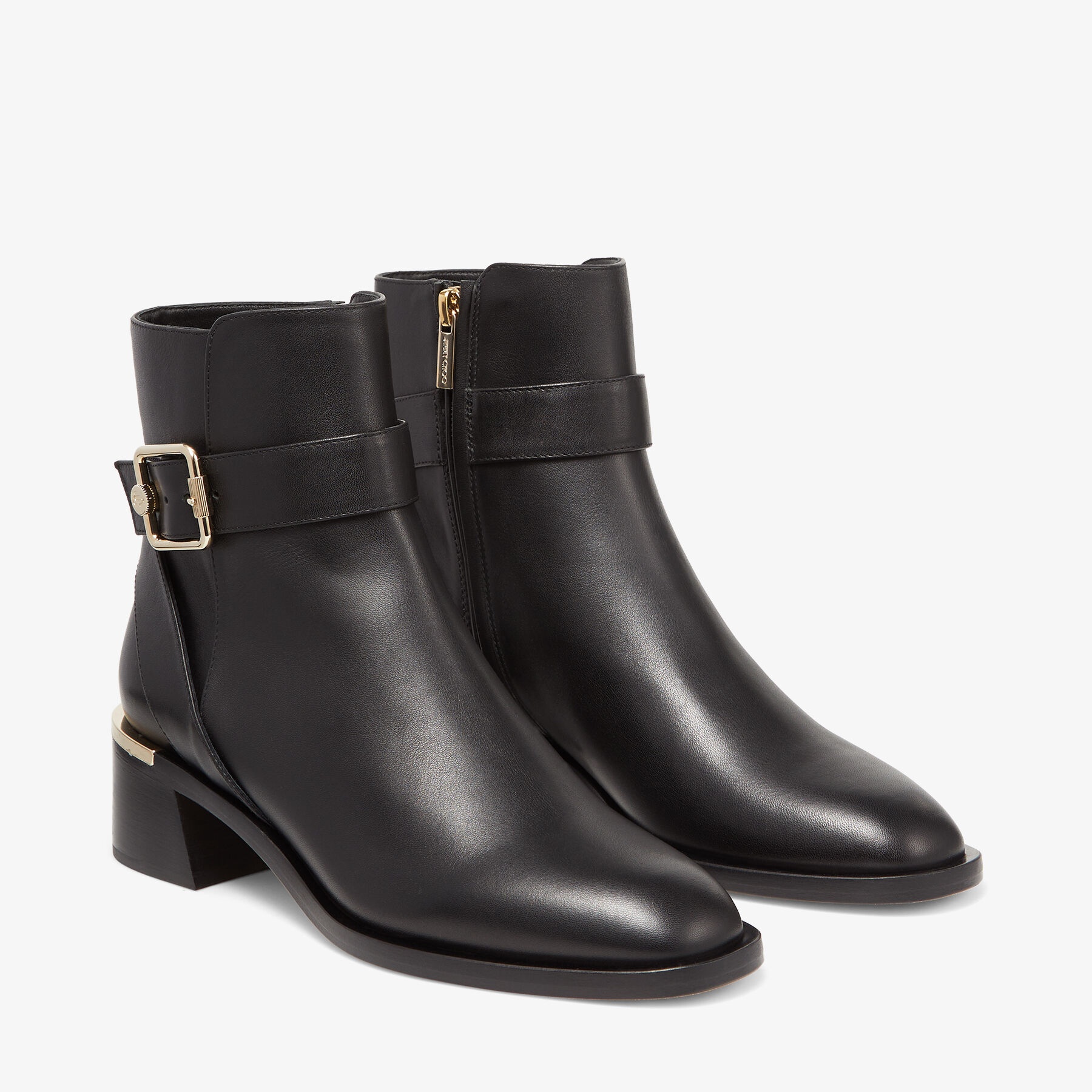 Clarice 45
Black Smooth Leather Ankle Boots - 2