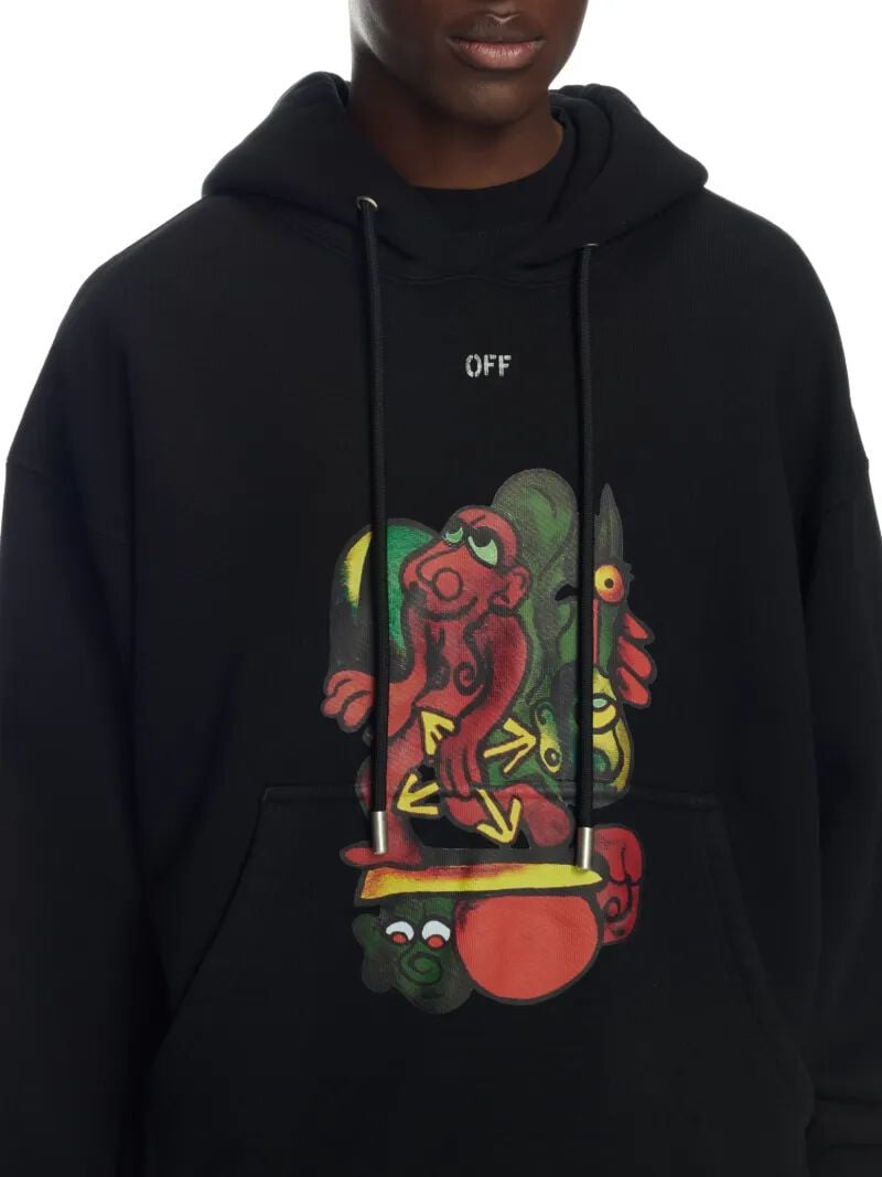 Black Nana Arrow Hoodie - 7
