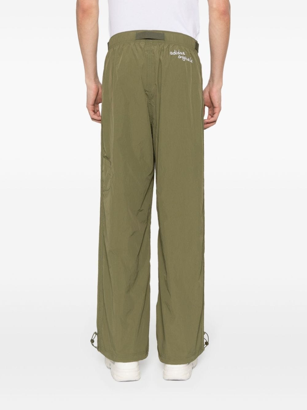 logo-embroidered track pants - 4