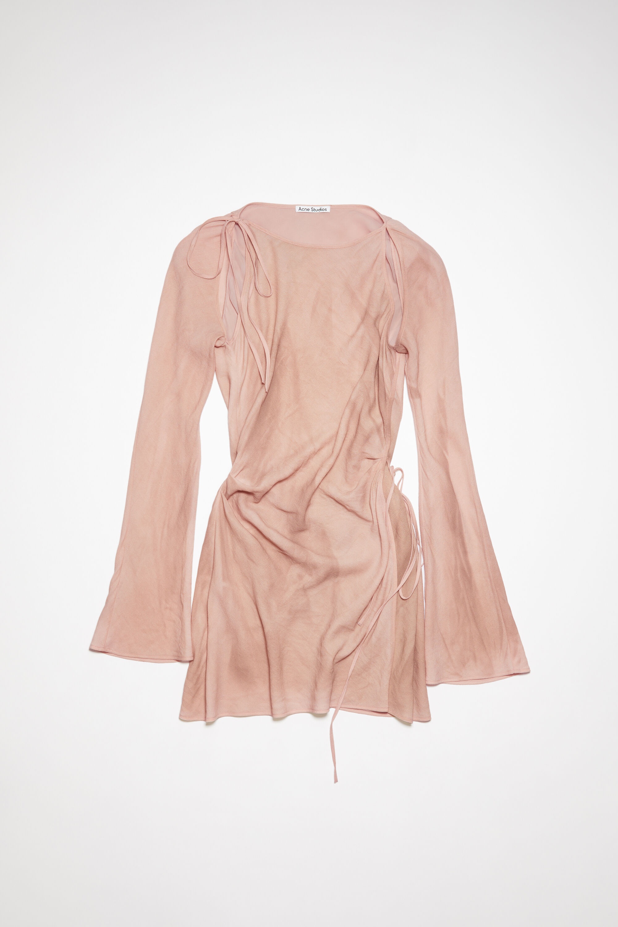 Wrap tunic dress - Mauve pink - 7