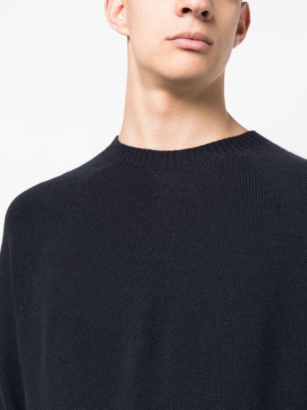 crew neck cashmere jumper - 5