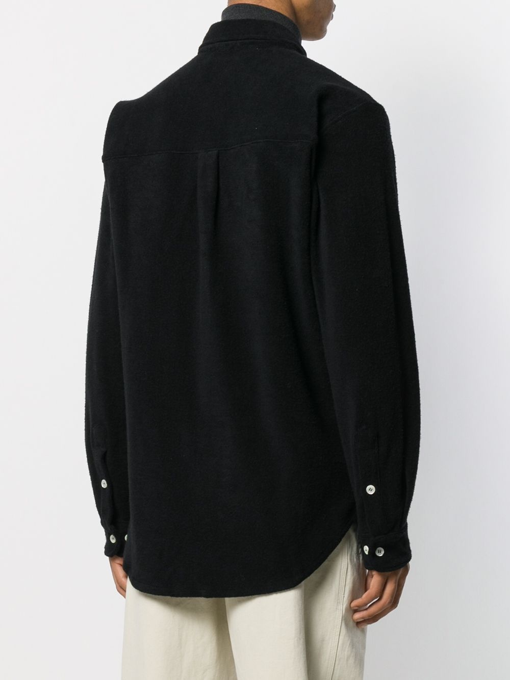 long-sleeve fitted shirt - 4