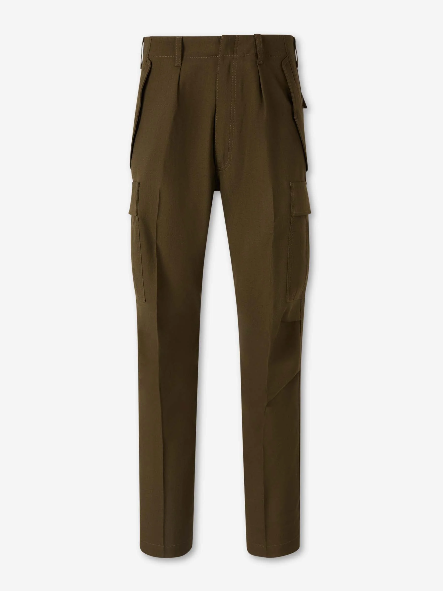 CASHMERE CARGO PANTS - 1