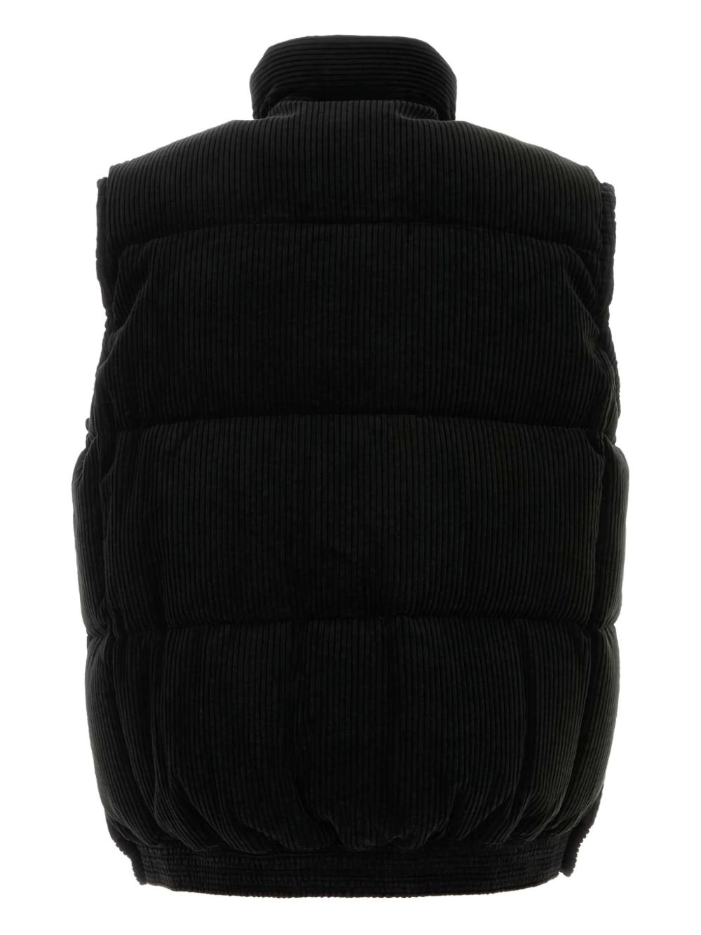corduroy padded vest - 3