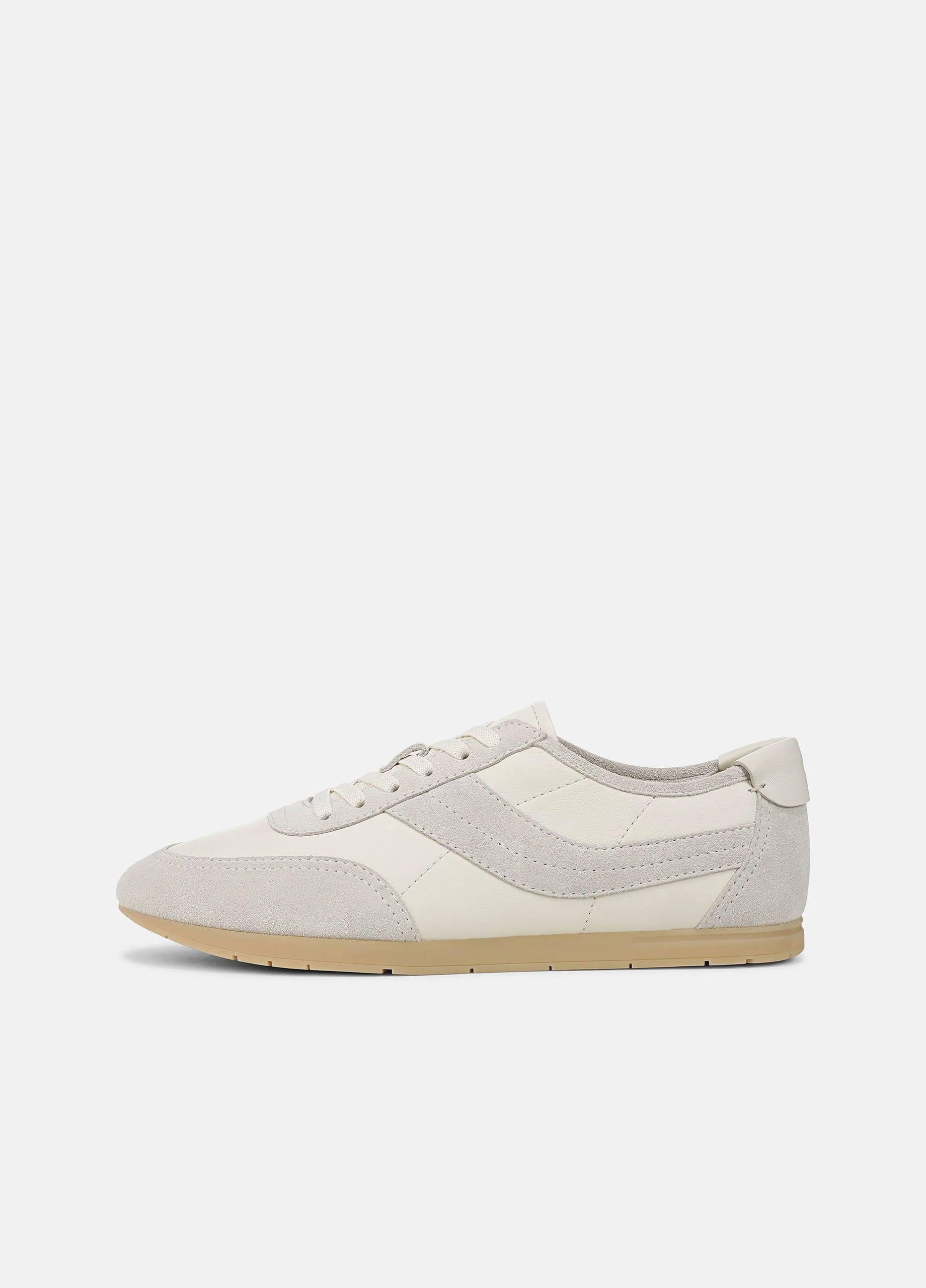 LA Leather & Suede Slip-On Runner Sneaker - 1