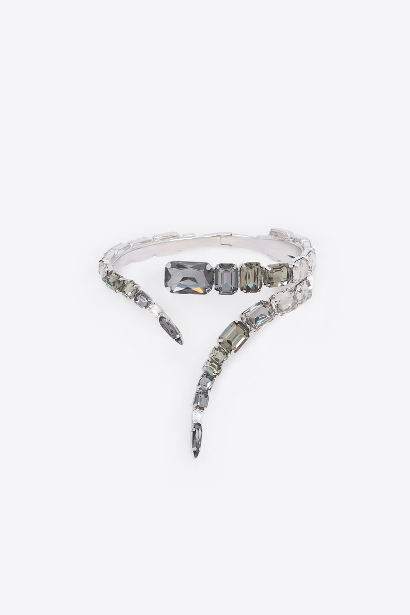 OMBRE CRYSTAL WRAP CHOKER NECKLACE 1