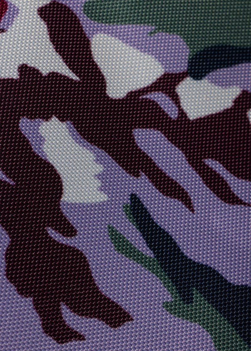 Green And Blue 'Palmera' Recycled-Polyester Tote Bag 5