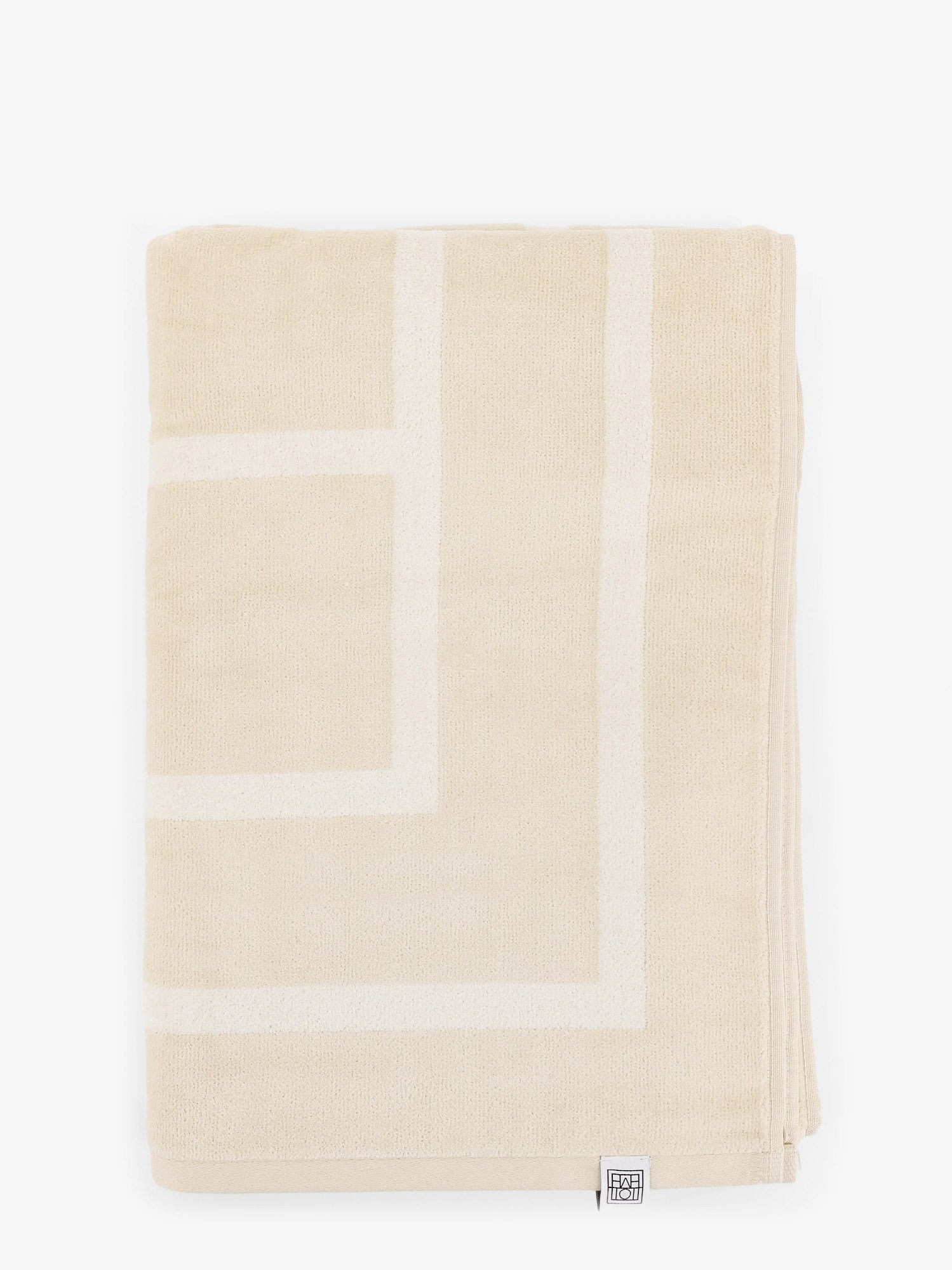 Toteme Women Monogram Organic Cotton Beach Towel - 2