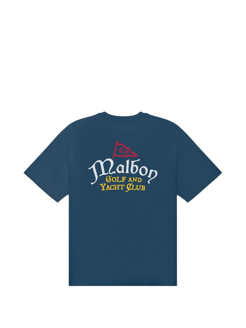 malbon logo-print T-shirt outlook