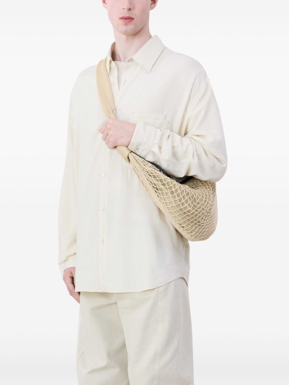 Croissant Filt shoulder bag - 2