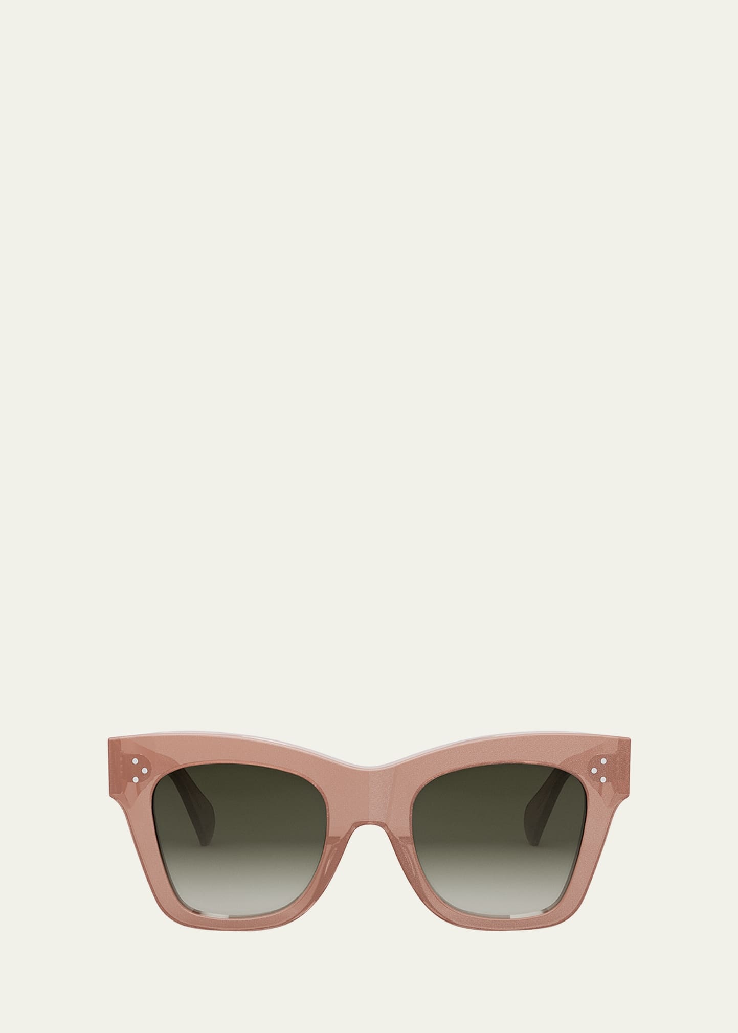 CELINE Glittery Bold Acetate Cat-Eye Sunglasses