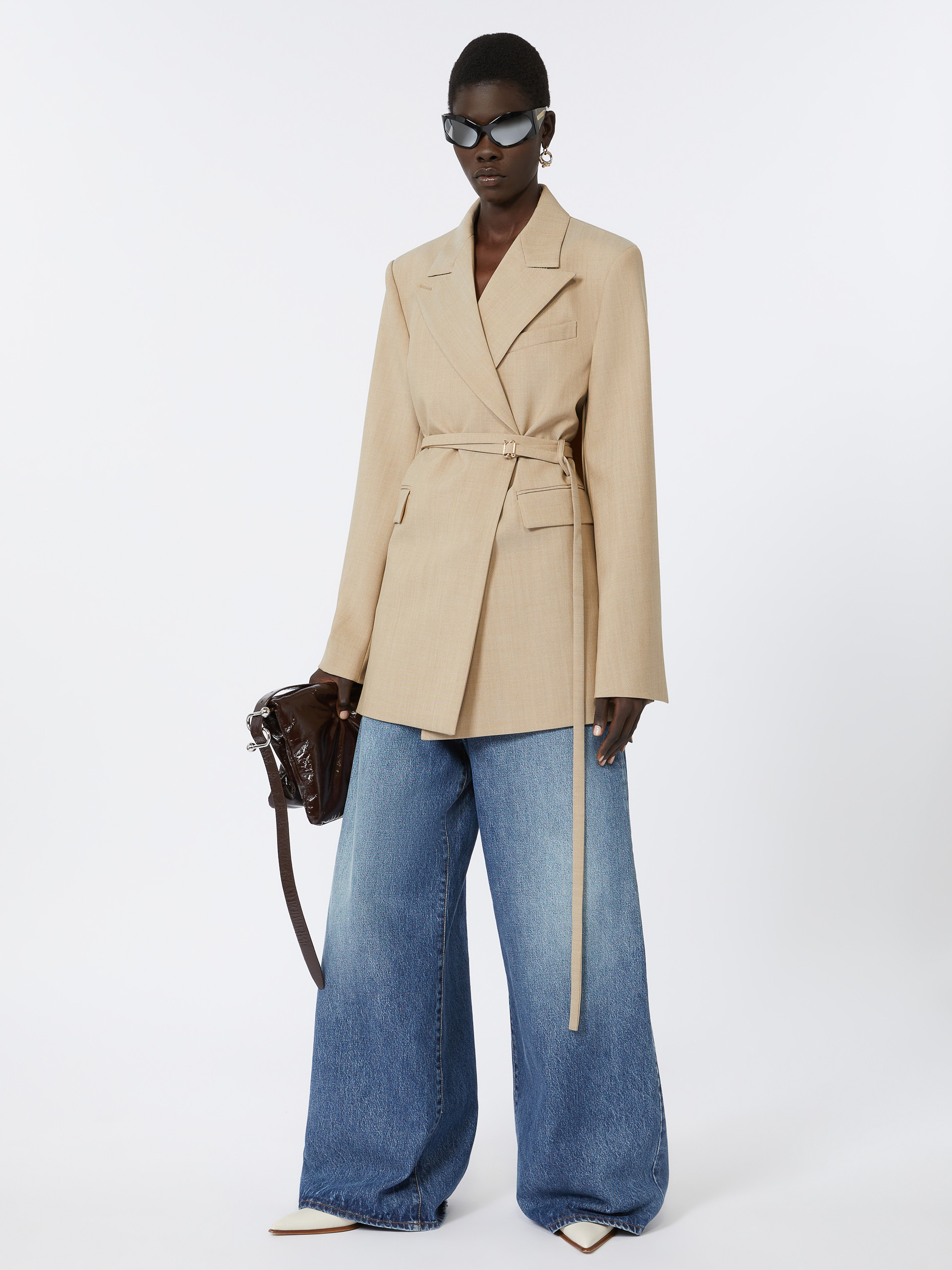 TUBINGA Long double-breasted wool blazer - 2