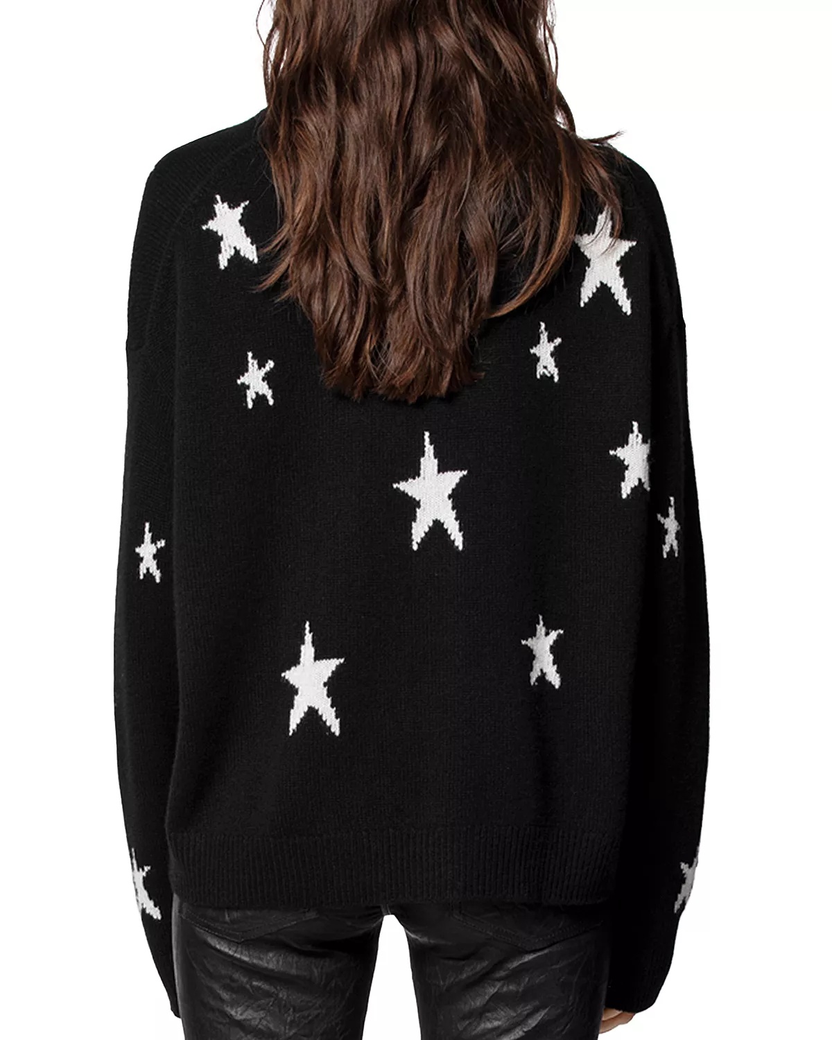 Markus Star Printed Cashmere Sweater - 2