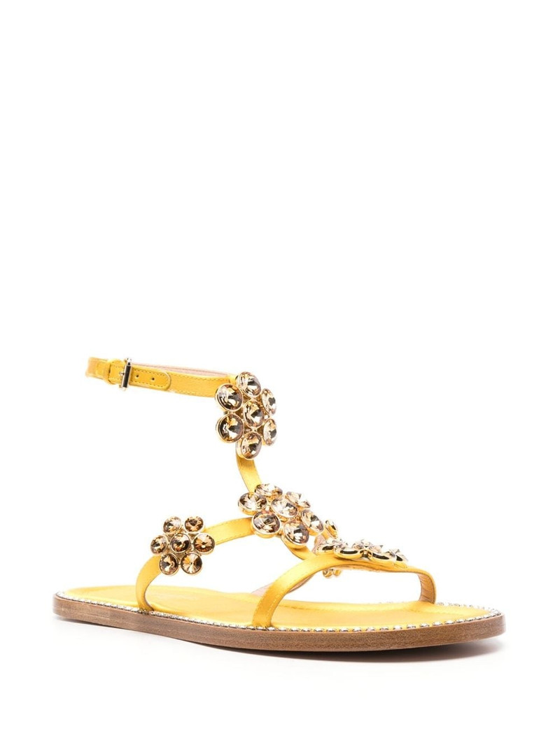 GIAMBATTISTA VALLI Jaipur embellished flat sandals outlook