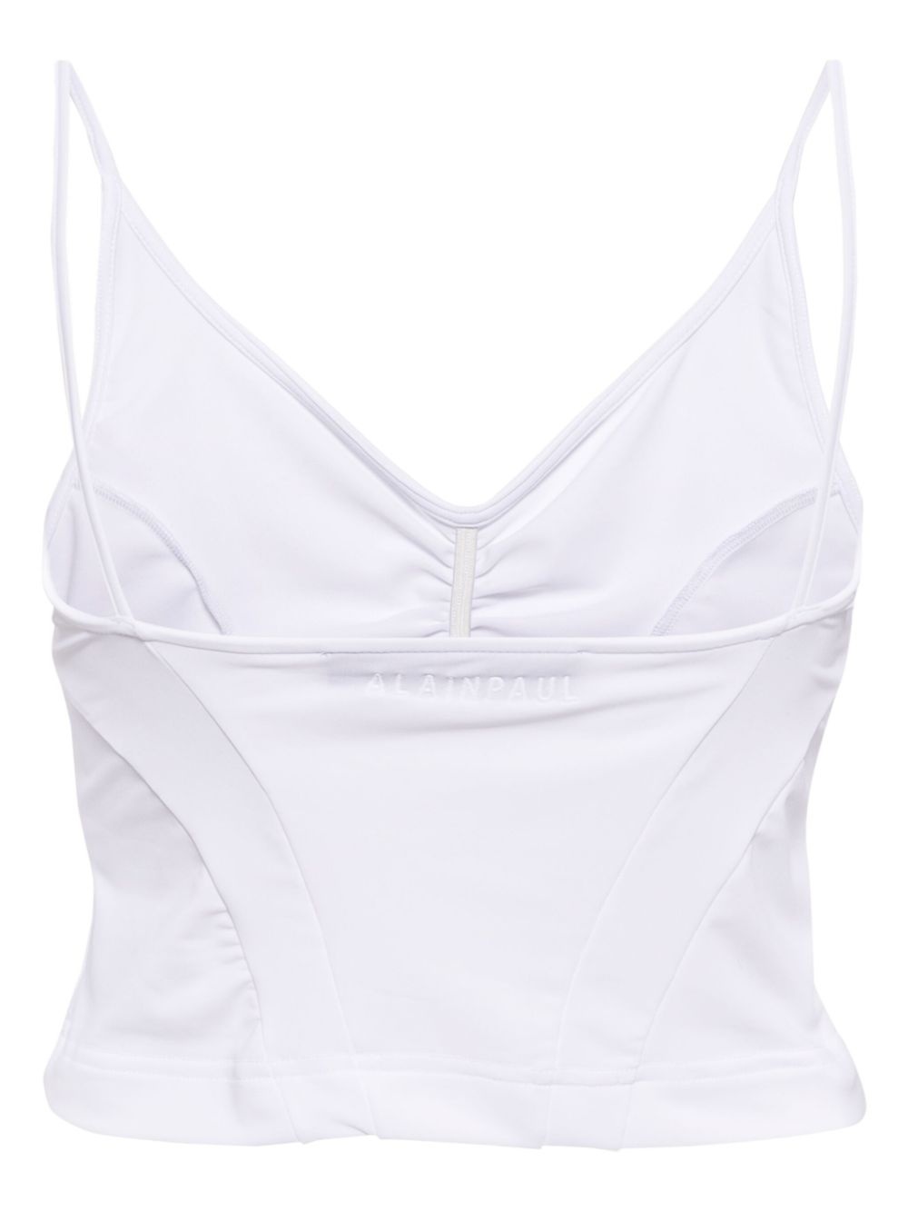 V-neck crop top - 2