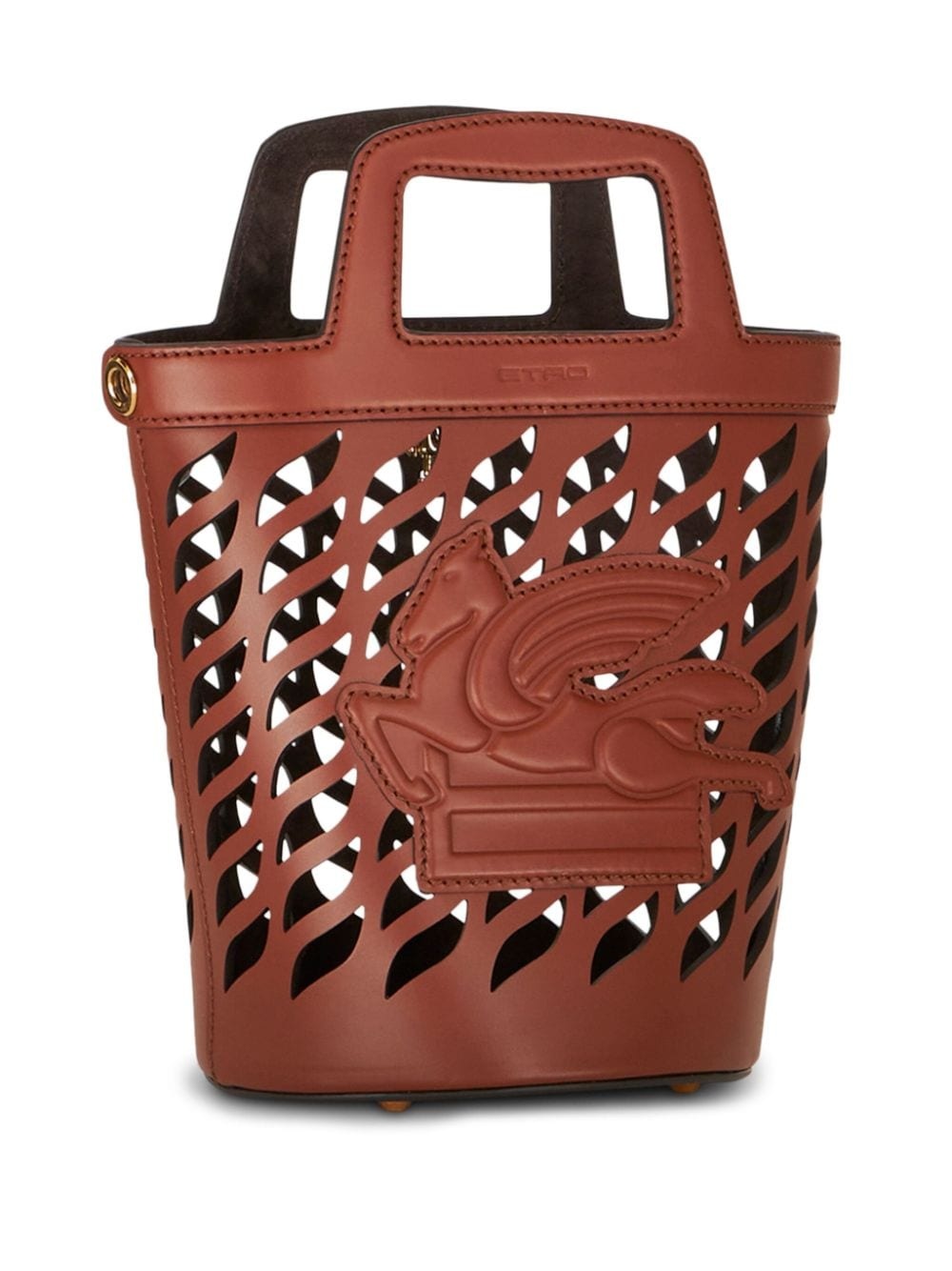 Coffa leather bucket bag - 4