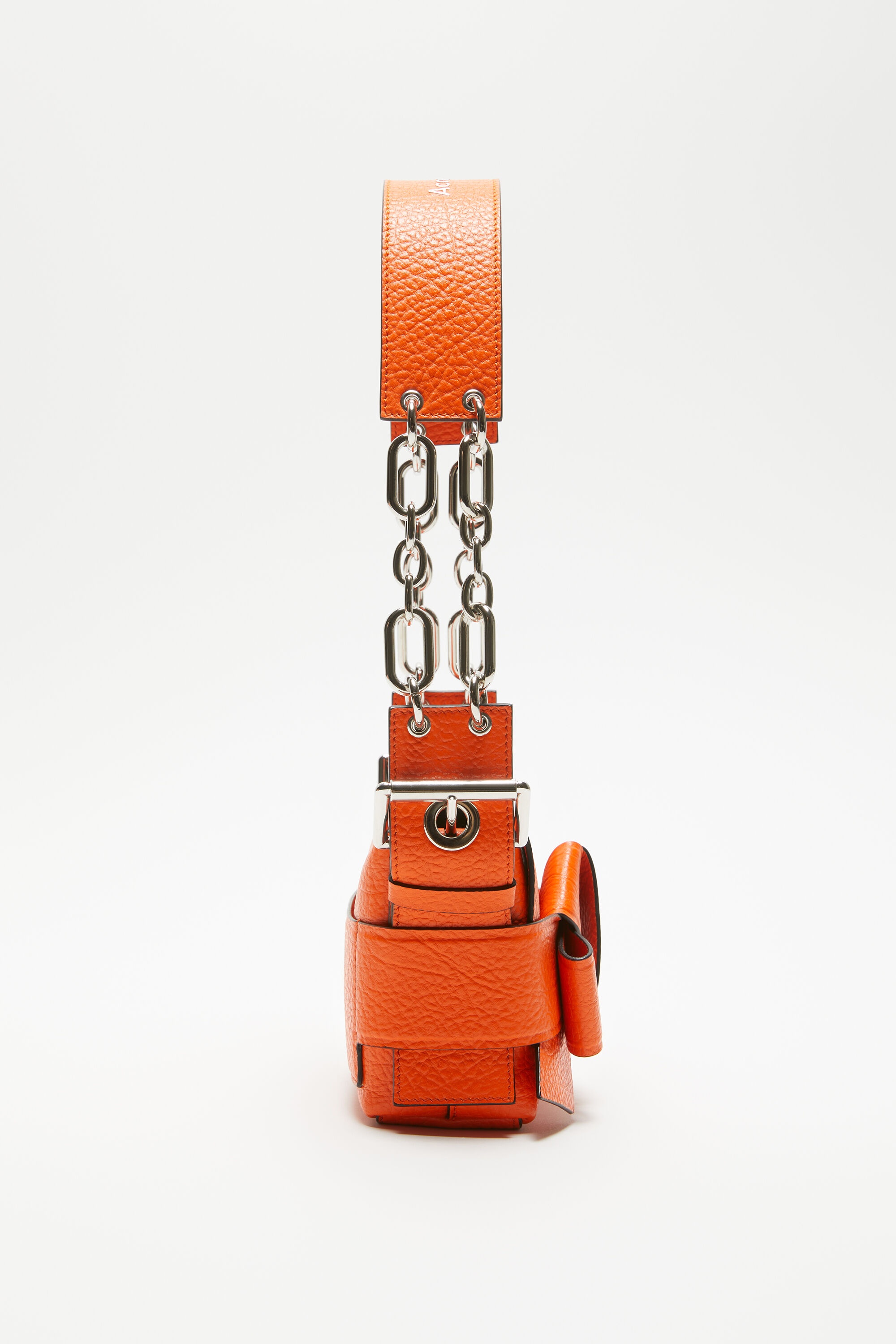Musubi shoulder bag - Bright orange - 4