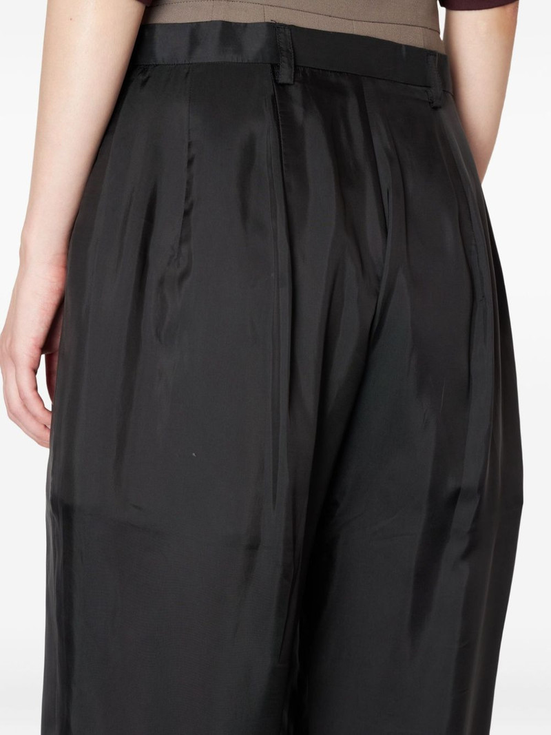 pleated straight trousers 4
