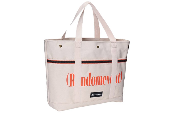 PUMA x Randomevent Tote Bag 'Beige Orange' 07702001 - 2