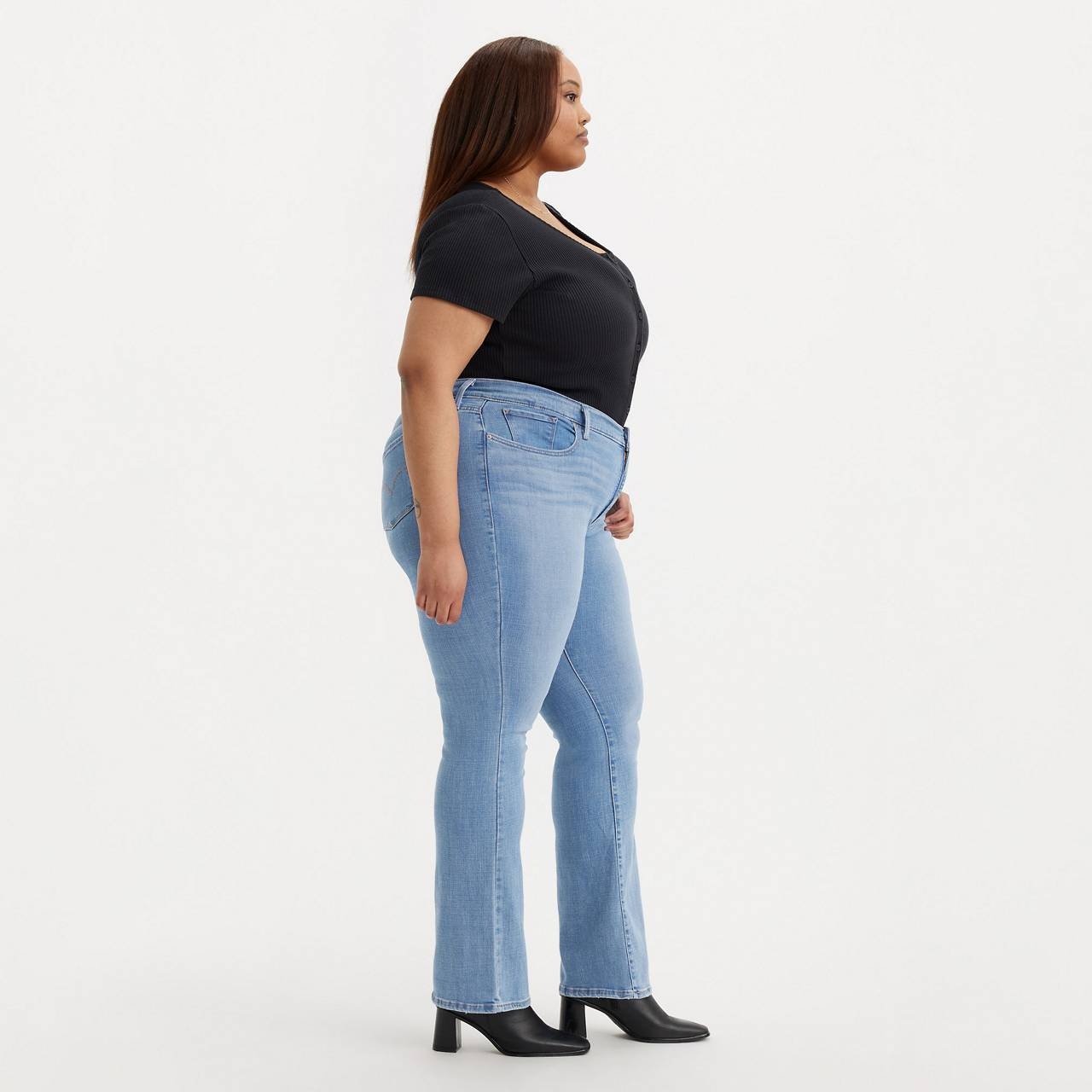 315 SHAPING BOOTCUT WOMEN'S JEANS (PLUS SIZE) - 3