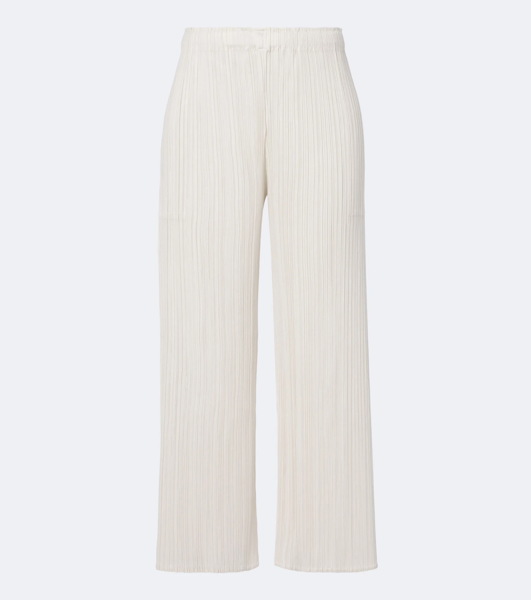 Monthly Colors: August pleated wide-leg pants - 1