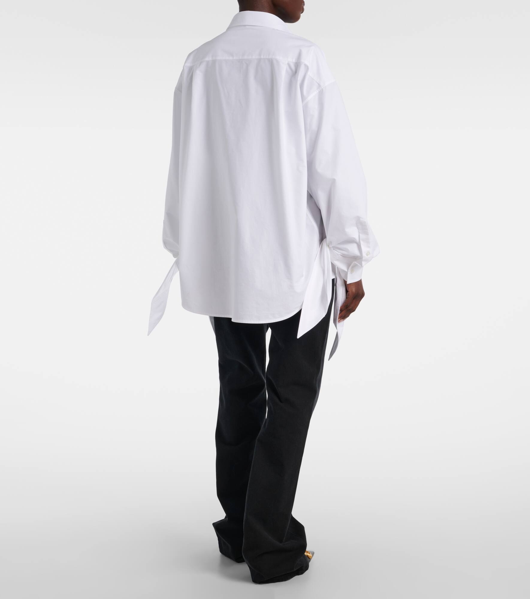 Cotton poplin shirt - 3