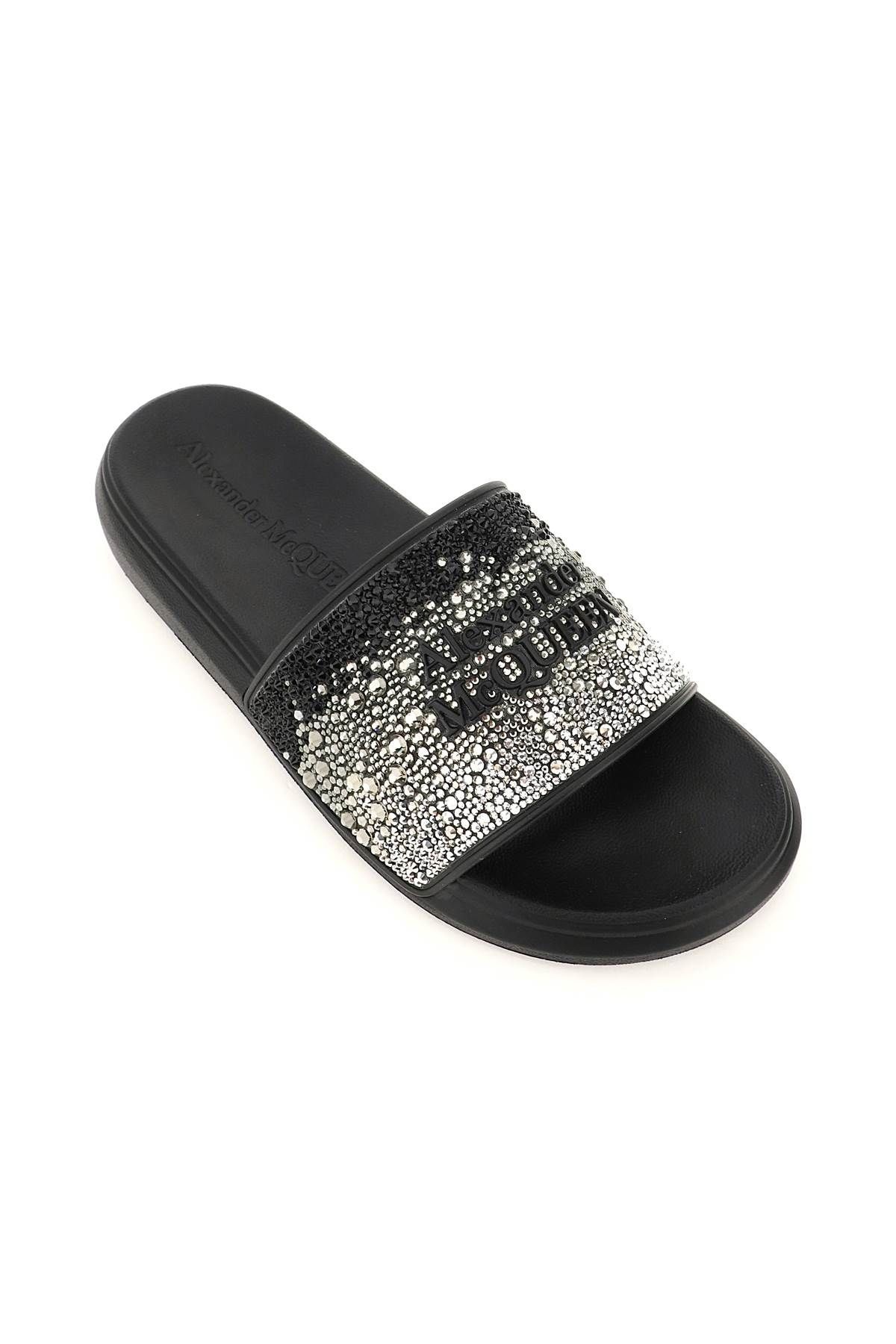 RUBBER SLIDES WITH RHINESTONES - 4