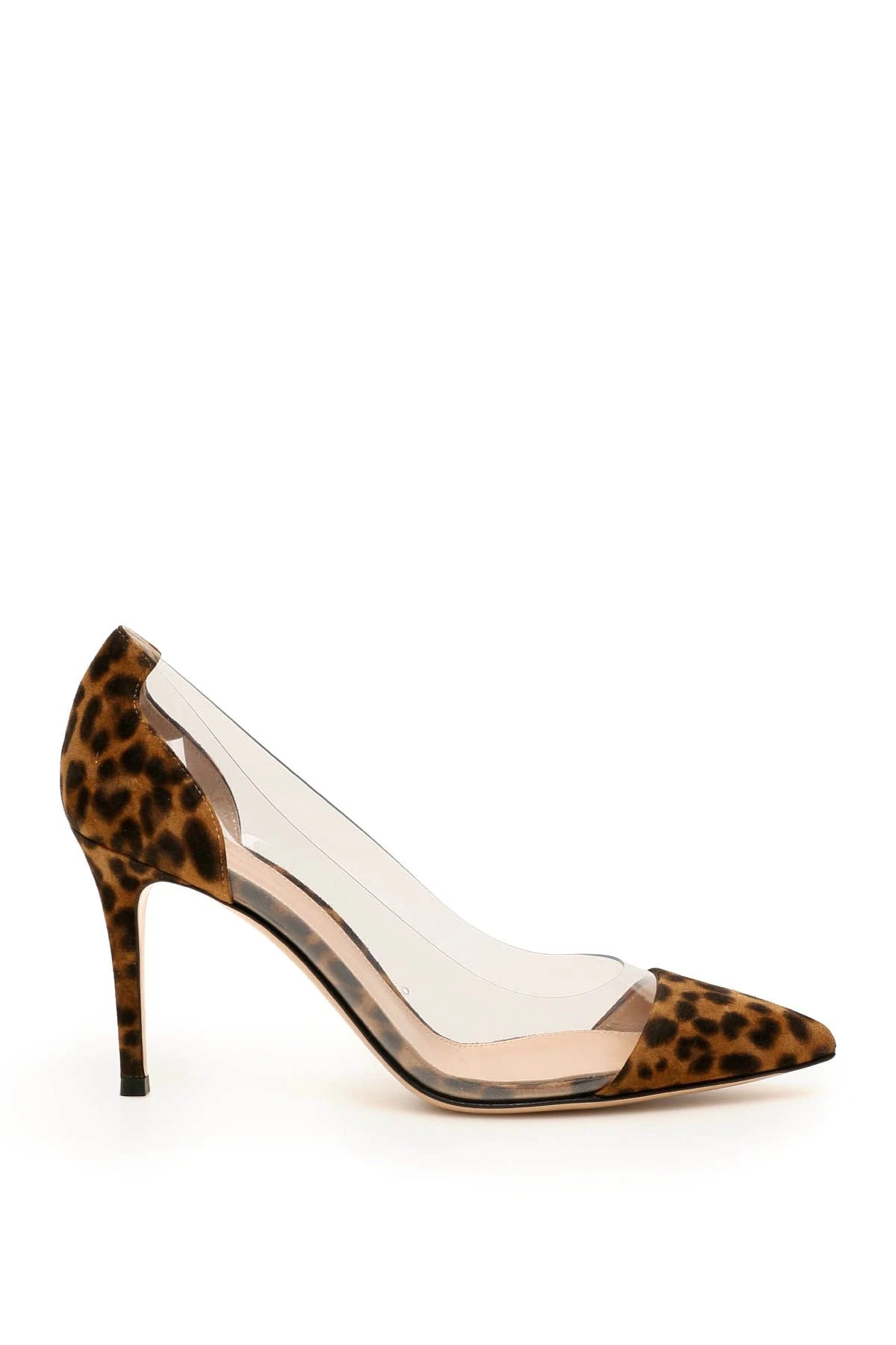 ANIMAL PRINT PLEXI PUMPS 85 - 1