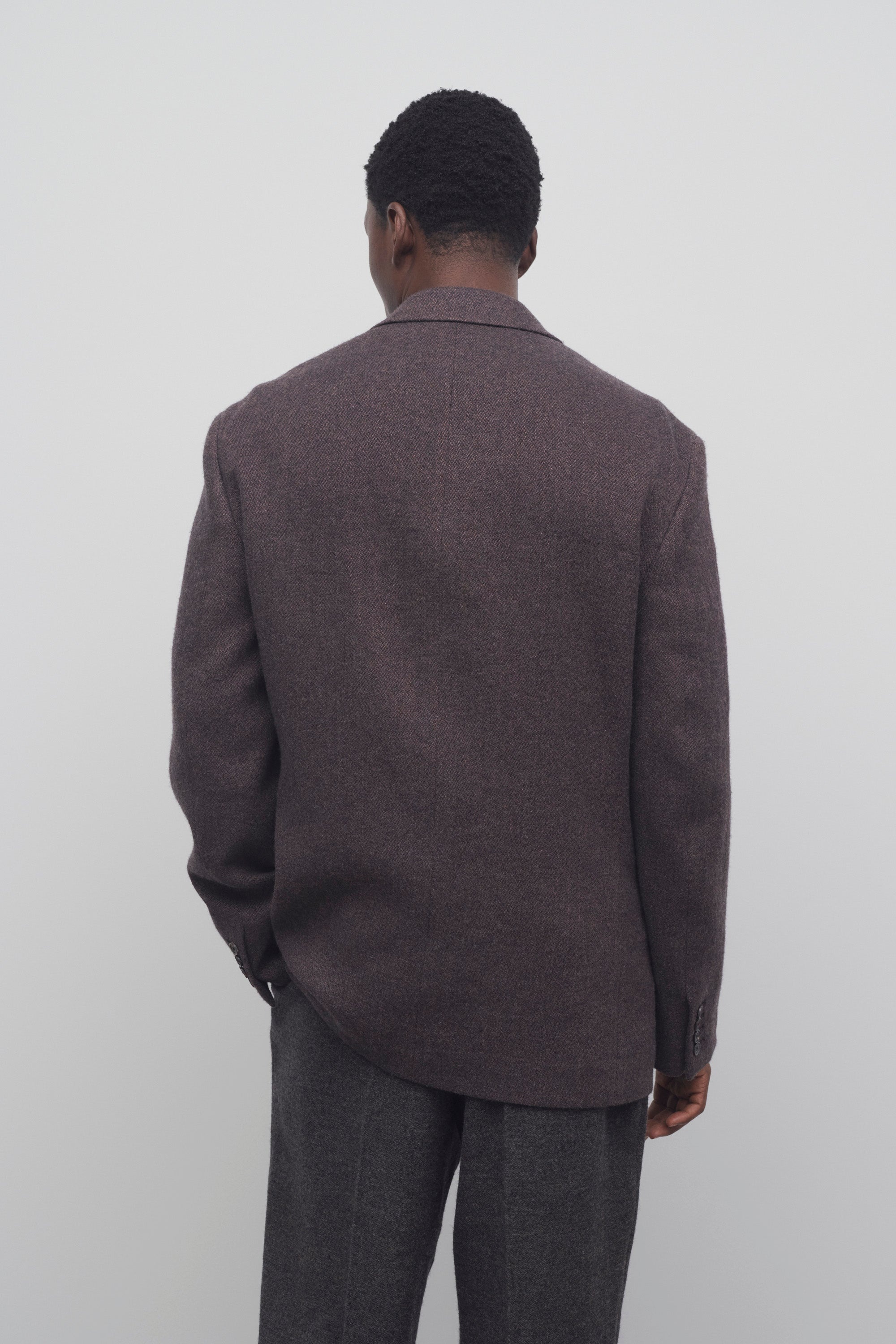Eligio Jacket in Linen and Wool - 5
