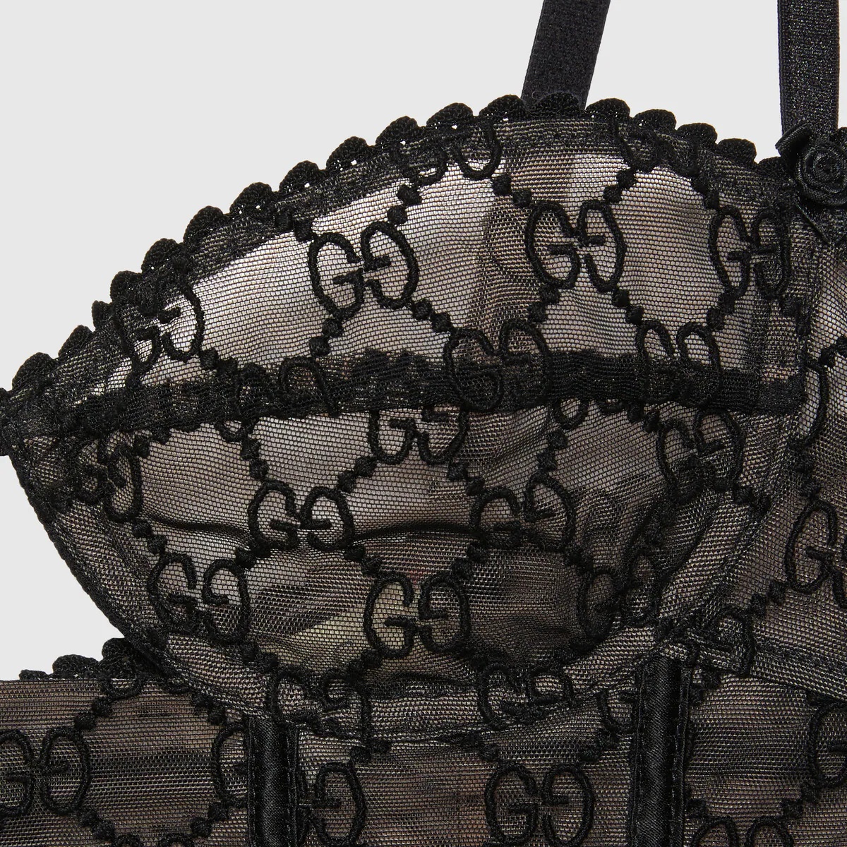 GG tulle lingerie - 4
