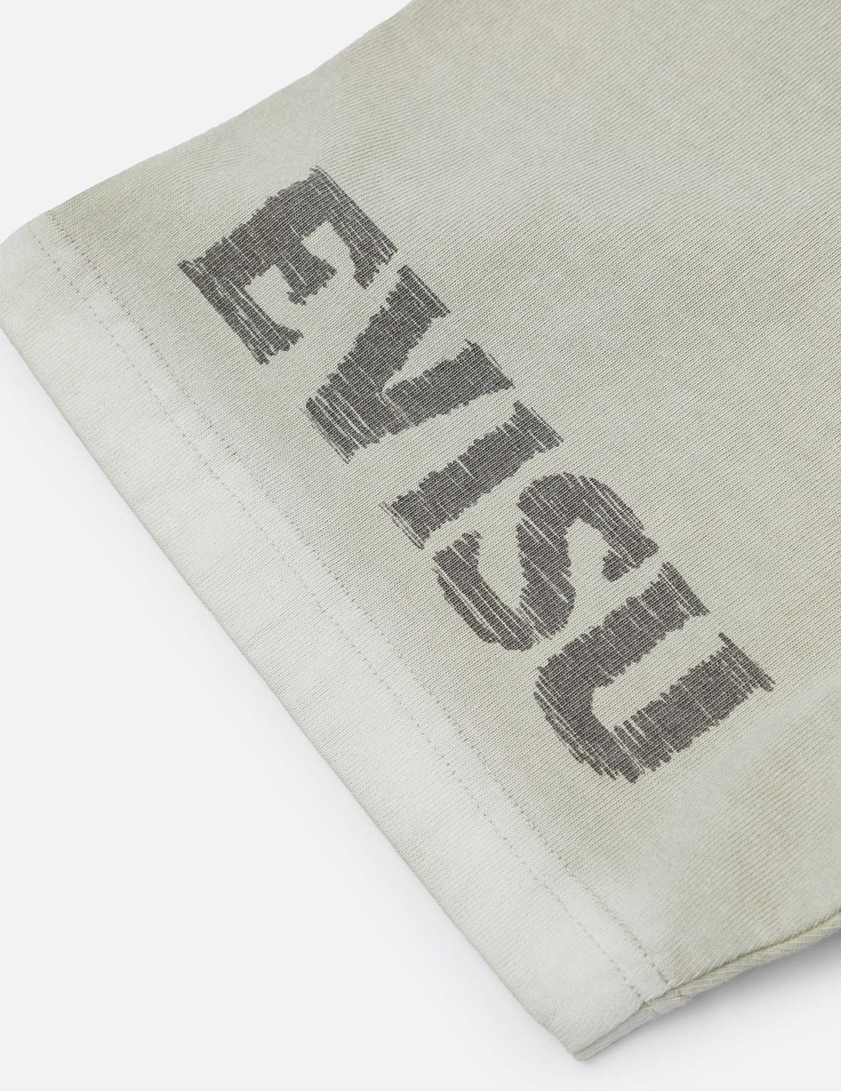Seagull and Logo Print Washed Relax Fit T-Shirt - 7