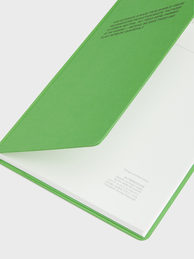 PANGAIA Tree Free Notebook - Jade Green outlook